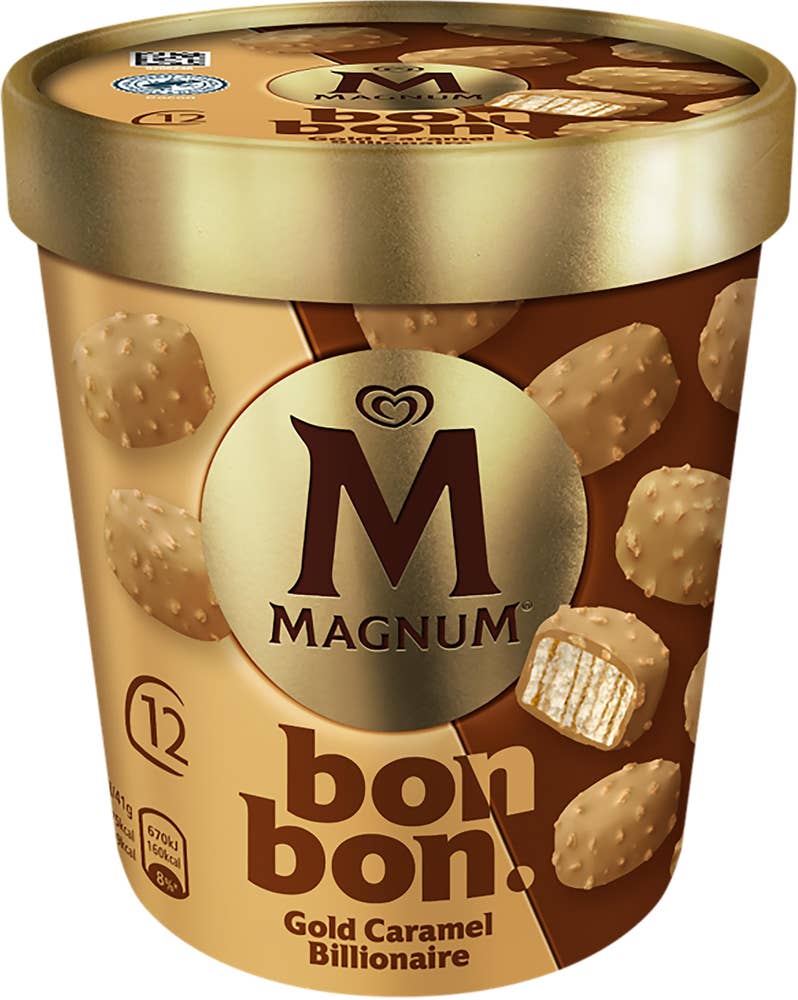 Magnum Glass Bonbon Gold Billionaire 12-p