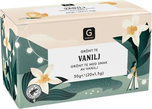 Garant Grönt Te Vanilj