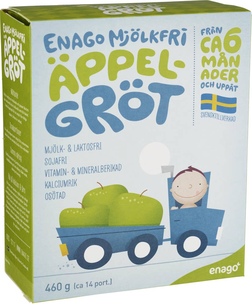 EnaGo Äppelgröt Mjölkfri 6M