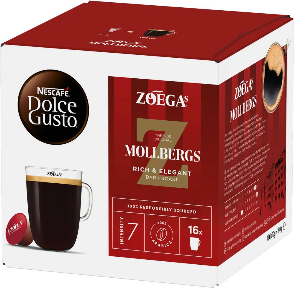 Zoegas Mollbergs 7 Kaffekapslar