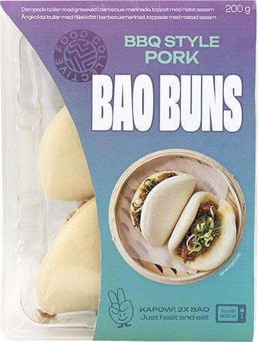 Food Collective Bao Buns BBQ Pork