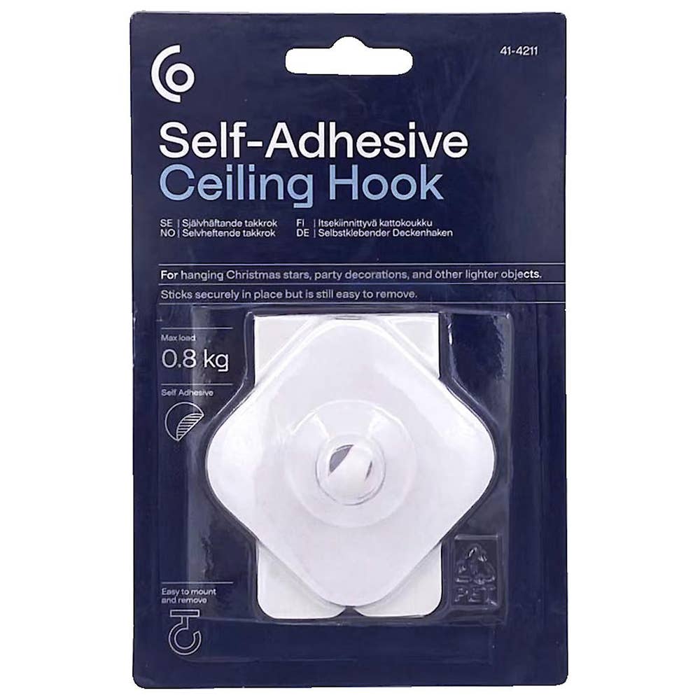 Clas Ohlson Självhäftande Takkrok Clas Ohlson