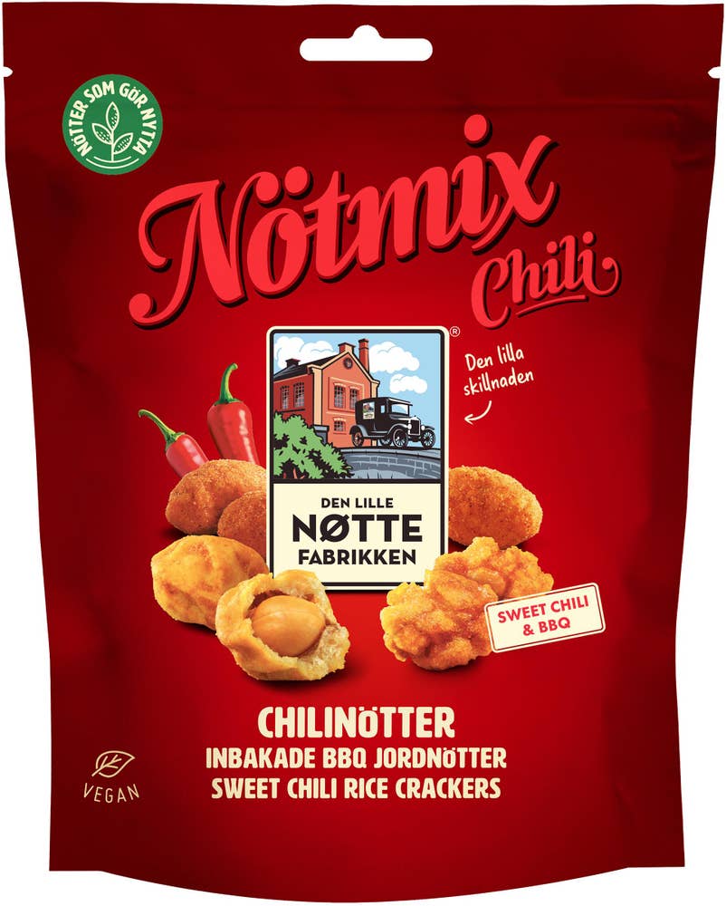 Den Lille Nøttefabrikken Nötmix Chili