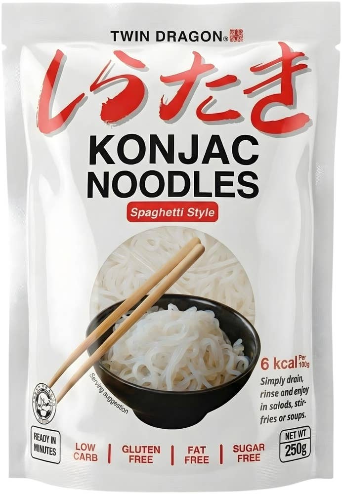 Twin Dragon Nudlar Konjac Spaghetti Style
