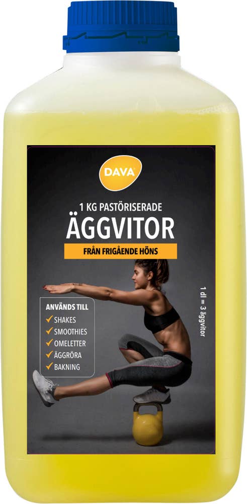DAVA Foods Flytande Äggvita