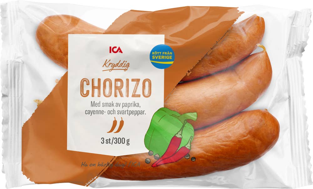Ej sorterad Chorizo Ica