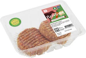 Garant Burgare Nöt & Grönt Tex-Mex 2-p