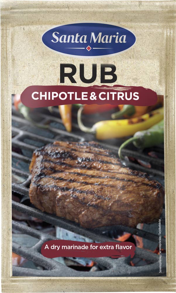 Santa Maria BBQ Rub Chipotle & Citrus