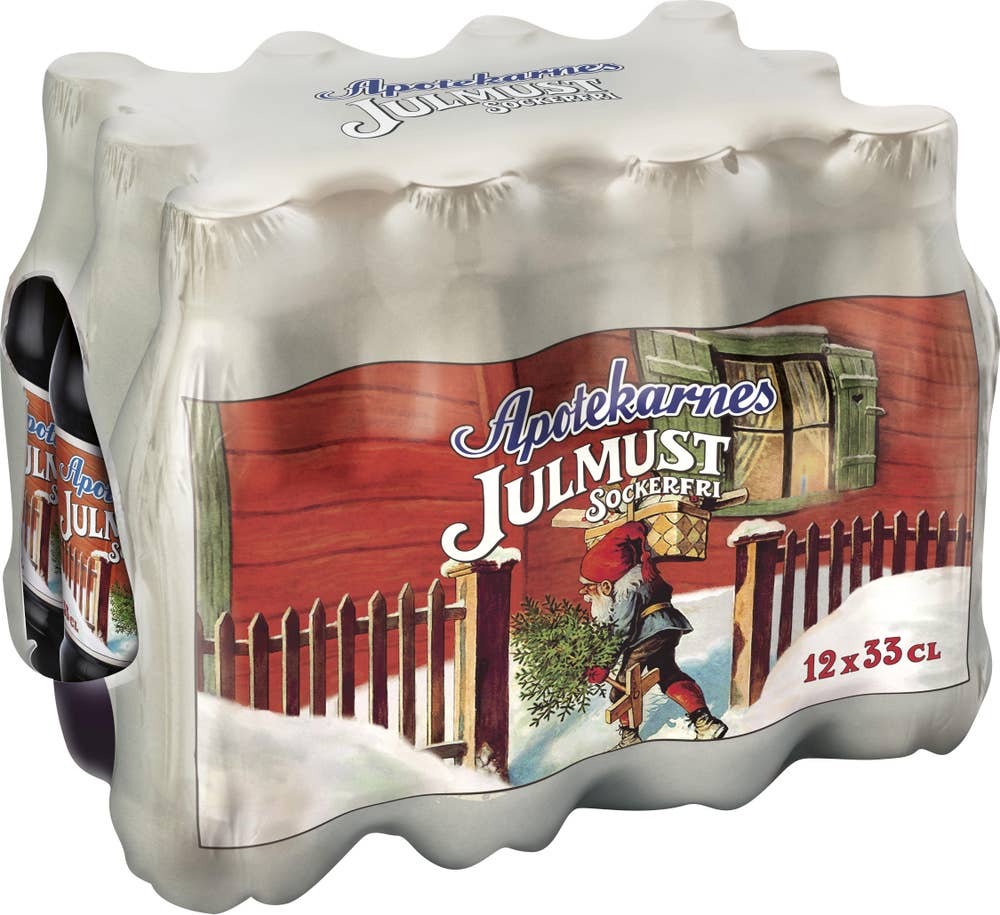 Apotekarnes Julmust Sockerfri 12x33cl