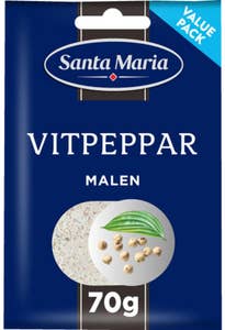Santa Maria Vitpeppar Malen