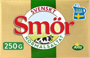 Svenskt Smör från Arla Smör Normalsaltat 82%