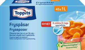 Toppits Fryspåsar 1L
