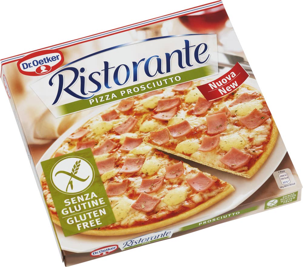 Dr. Oetker Pizza Ristorante Prosciutto Glutenfri Fryst
