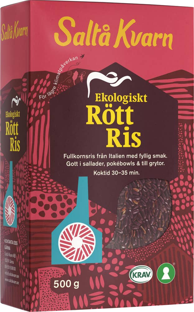 Saltå Kvarn Rött Råris EKO/KRAV