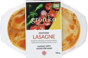 Grön Ko Lasagne Bolognese EKO