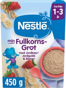 Gröt med Jordgubb & Banan 1-3år