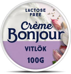 Crème Bonjour Färskost Vitlök 25% Laktosfri