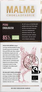 Malmö Chokladfabrik Choklad Peru 85% EKO/Fairtrade