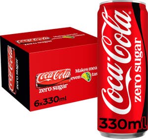 Coca-Cola Zero Sugar 6x33cl