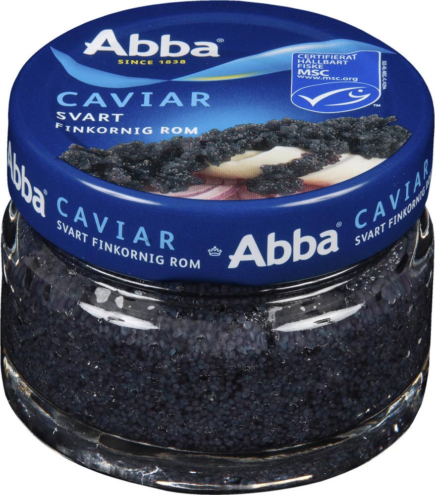 Abba Caviar Svart Finkornig Rom