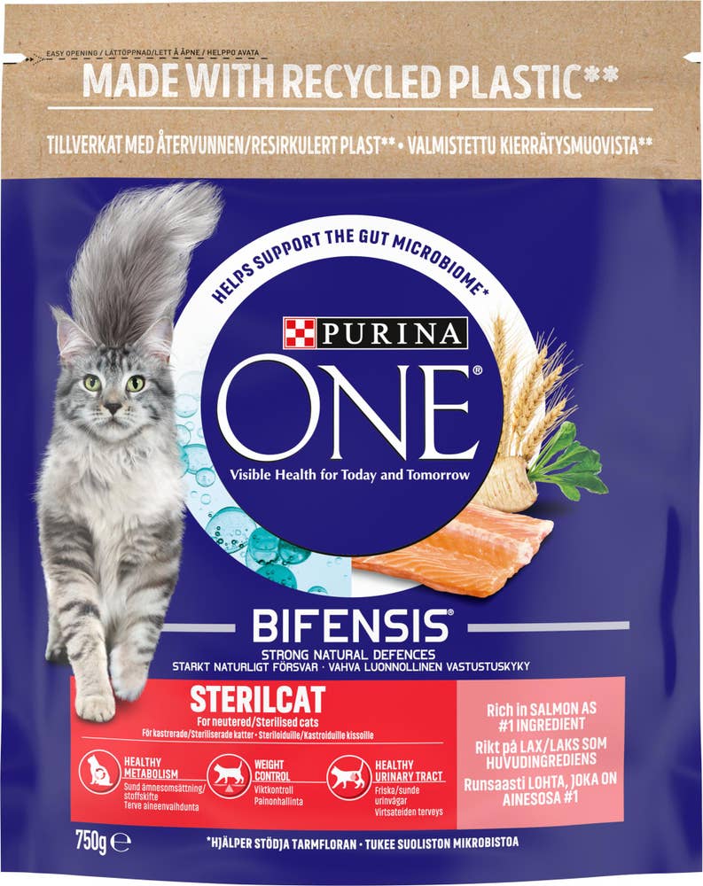 ONE Kattmat Lax Steriliserad