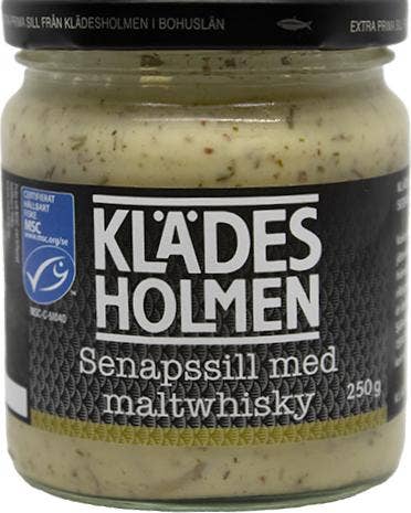 Klädesholmen Senapssill med Maltwhiskey MSC