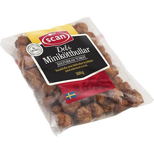 Scan Miniköttbullar Solt Tom