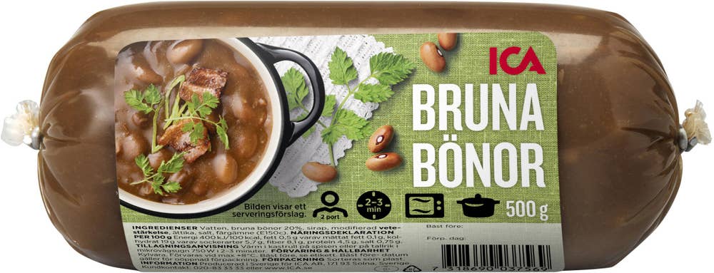 Ej sorterad Bruna bönor Ica