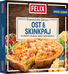 Felix Ost & Skinkpaj Fryst