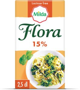 Flora by Milda Matlagningsalternativ Mat 15% Laktosfri