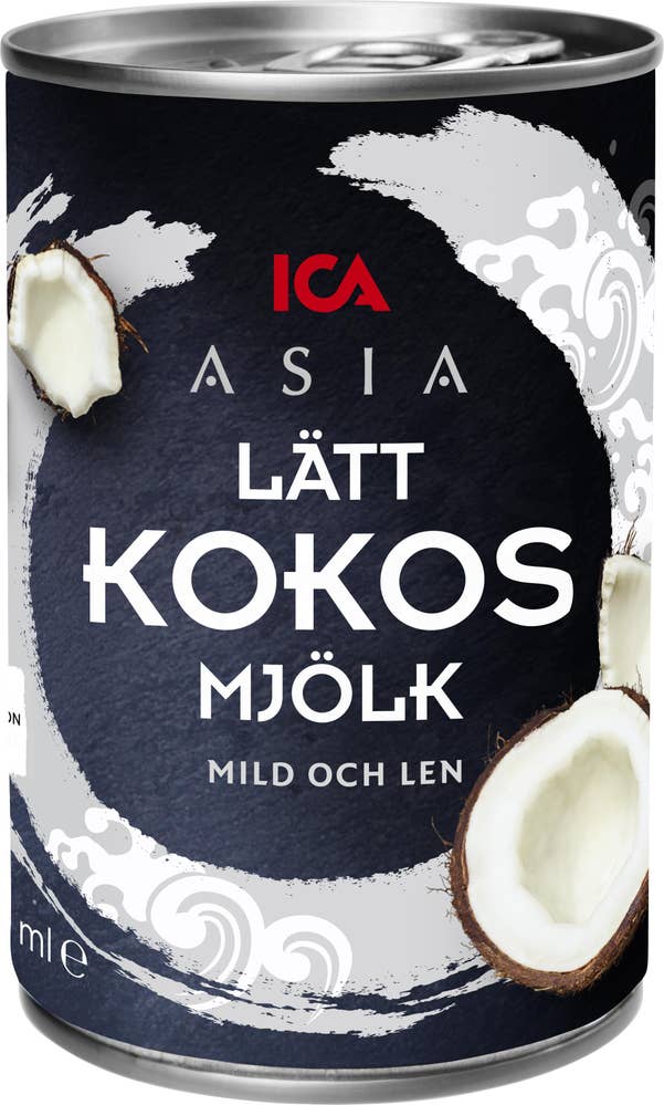 Ej sorterad Kokosmjölk Lätt Ica Asia