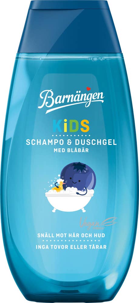 Barnängen Kids Schampo & Dusch Blåbär