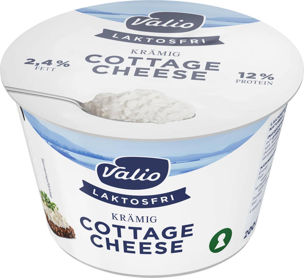 Valio Cottage Cheese Laktosfri 2,4%