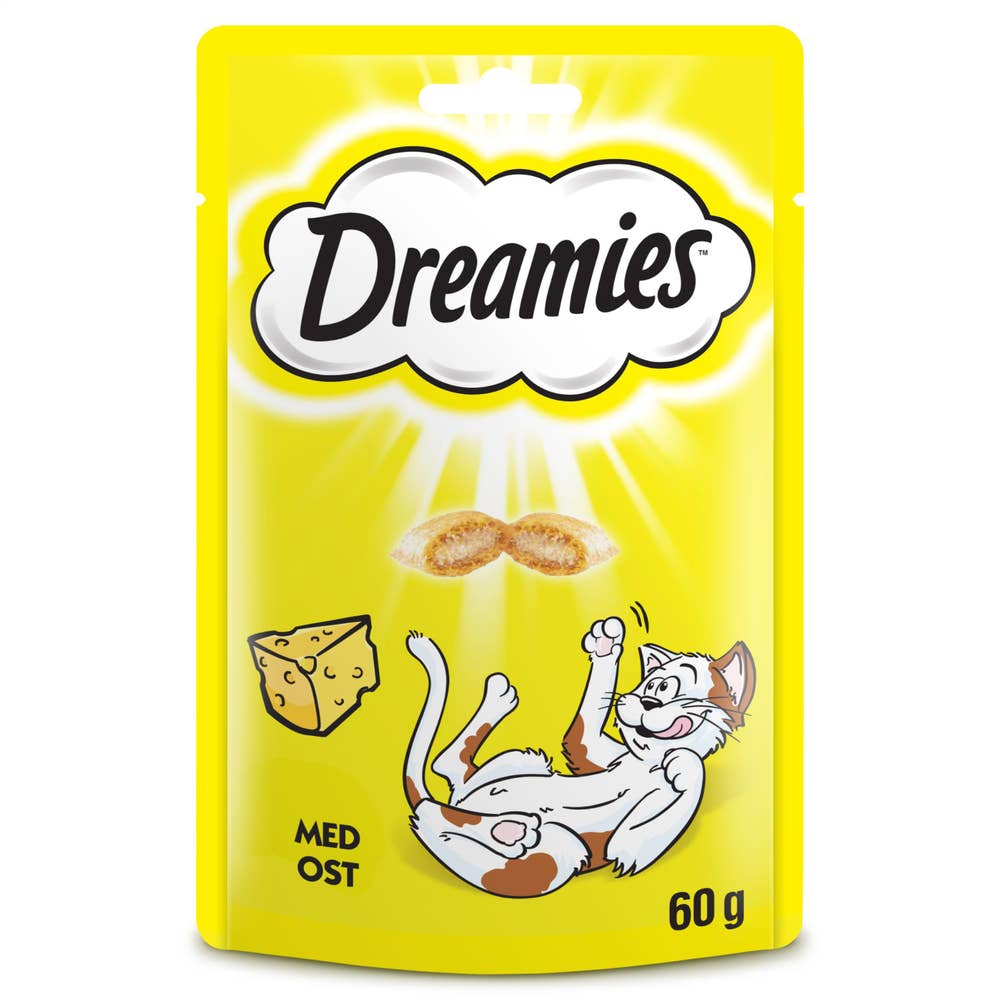 DREAMIES Kattgodis Ost