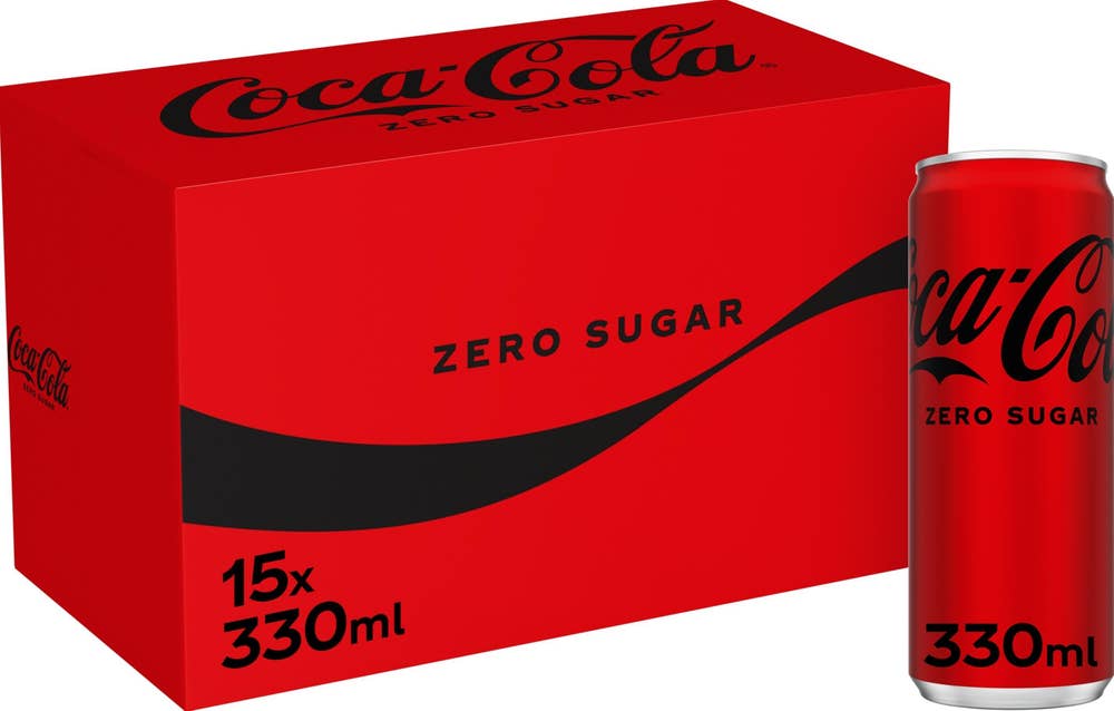 Coca-Cola Zero Sugar 15x33cl