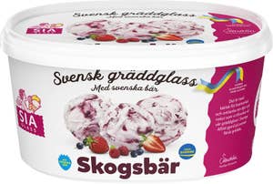 SIA Glass Gräddglass Skogsbär