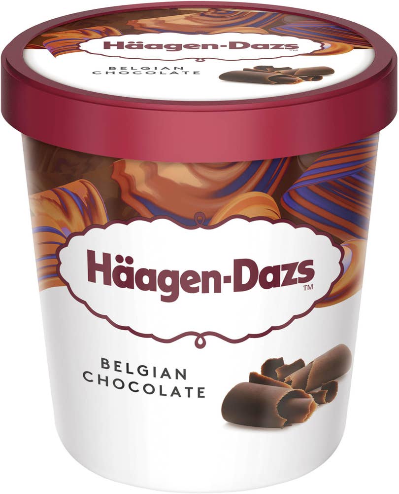 Häagen-Dazs Glass Belgian Chocolate