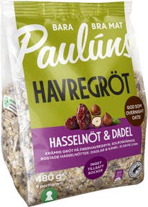 Paulúns Havregröt Hasselnöt & Dadlar