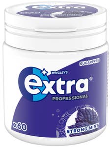 Extra Tuggummi Professional Strong Mint Sockerfri