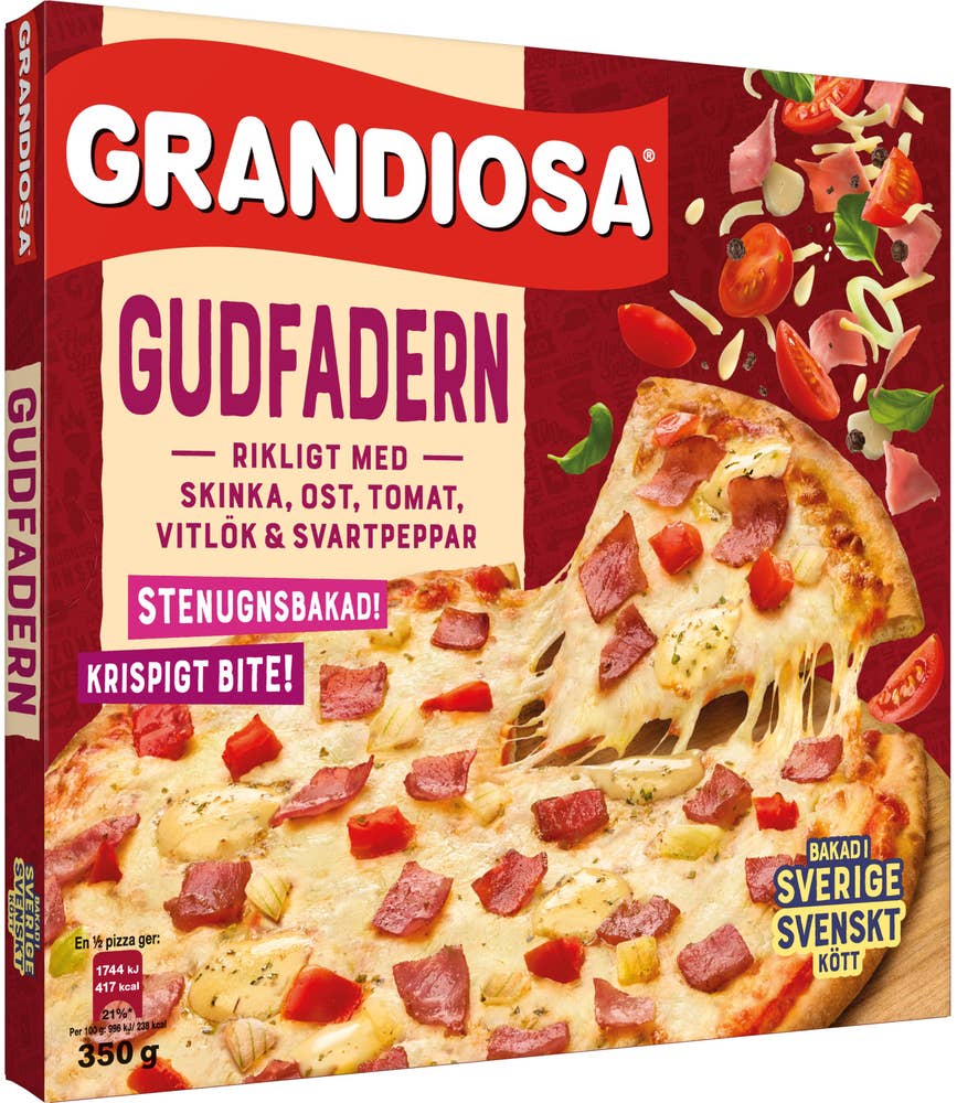 Grandiosa Pizza X-tra allt Gudfadern Fryst