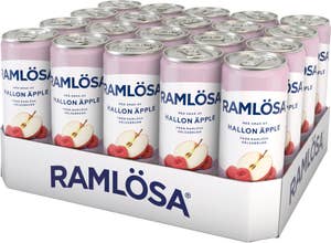 Ramlösa Hallon Äpple Flak 20x33cl