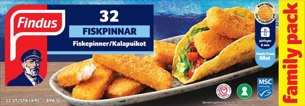 Fiskpinnar Fryst MSC