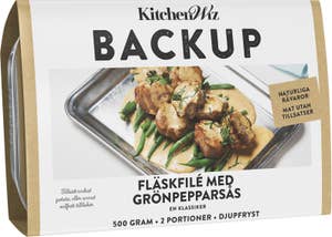 Backup Fläskfilé med Pepparsås Fryst 2 portioner