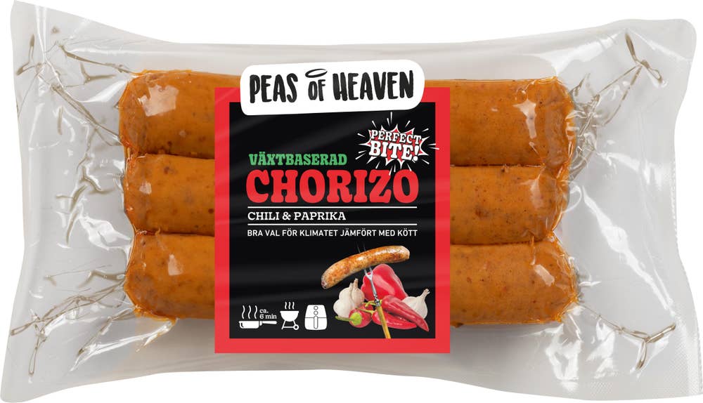 Peas of Heaven Perfect Chorizo Vegan 210g Peas of Heaven