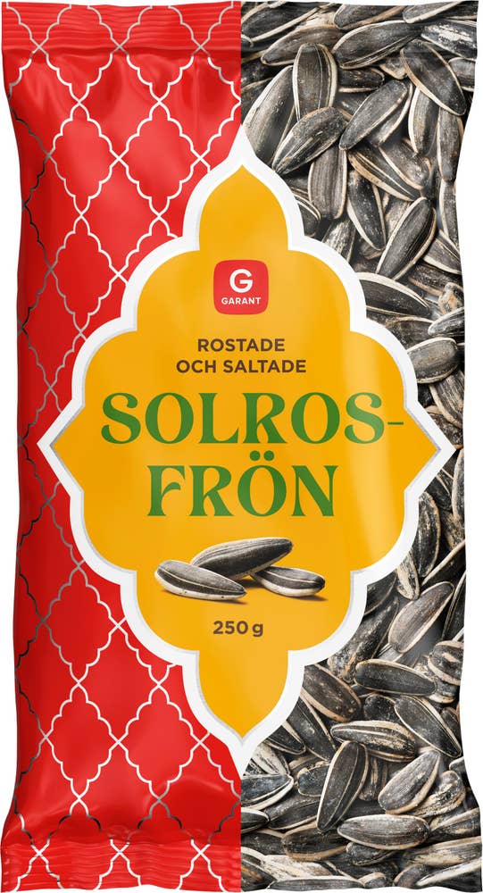 Solrosfrön Rostade & Saltade