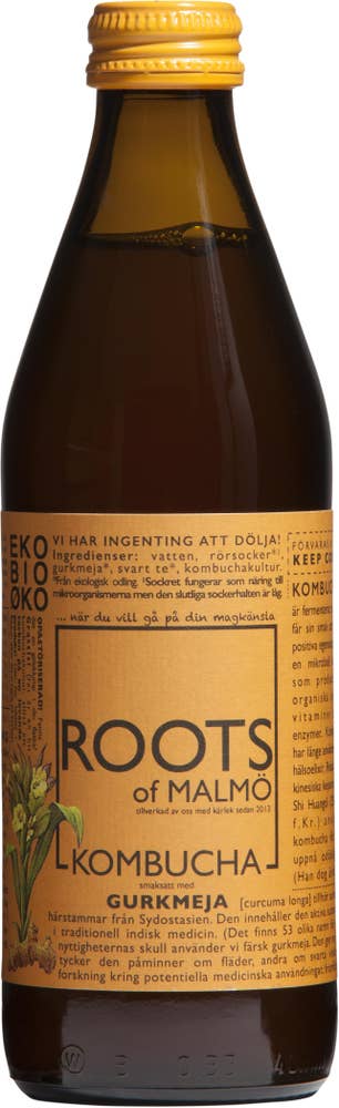 Roots Kombucha Gurkmeja EKO