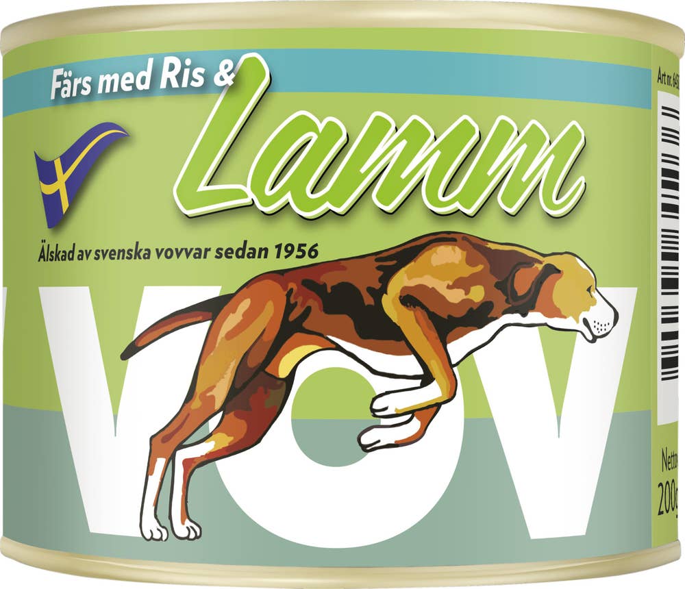 Vov Hundmat Lamm & Ris