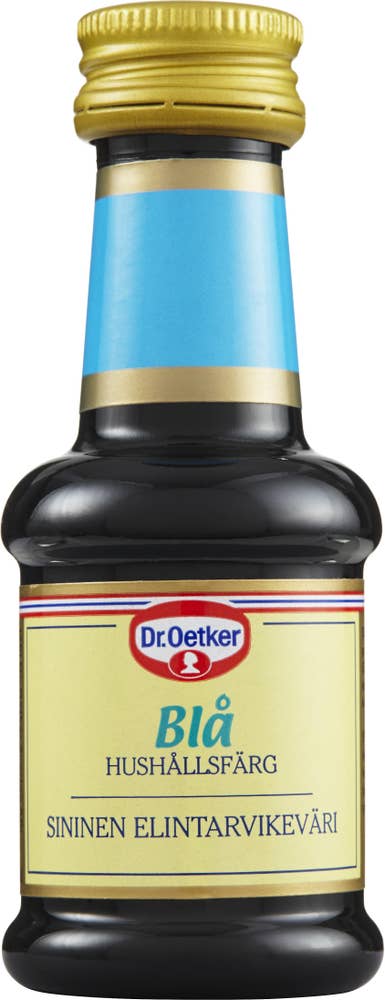 Dr. Oetker Blå Hushållsfärg