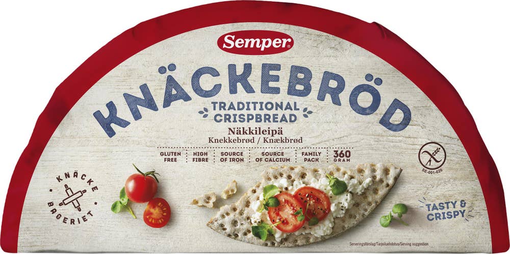 Semper Knäckebröd Glutenfri