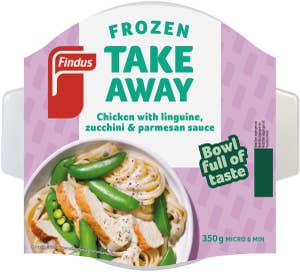 Findus Take Away Bowl Kyckling Linguine Fryst